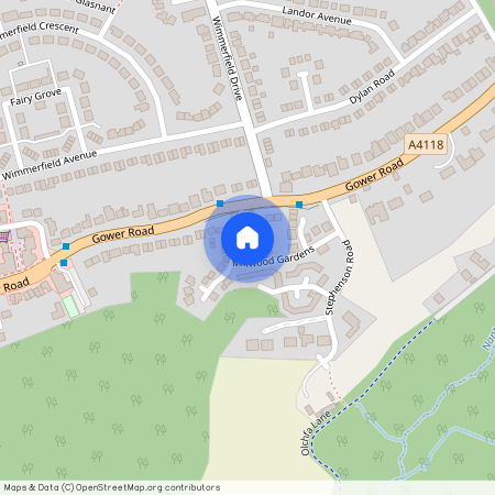 Millwood Garden, Killay, Swansea