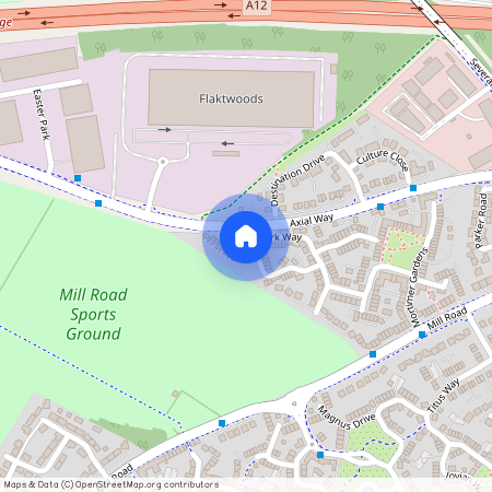 Cater Walk, Colchester, Essex