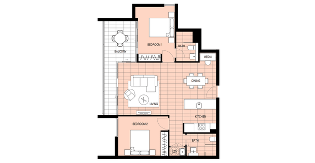 New address "808/2B, Appleroth Street, Melrose Park NSW 2114" - Photo 1