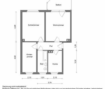 Die Wohnung wird komplett neu saniert - Foto 1