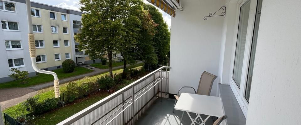 Gemütliche, wohnfertig möblierte 2-Zimmer-Wohnung mit Balkon und - Foto 1