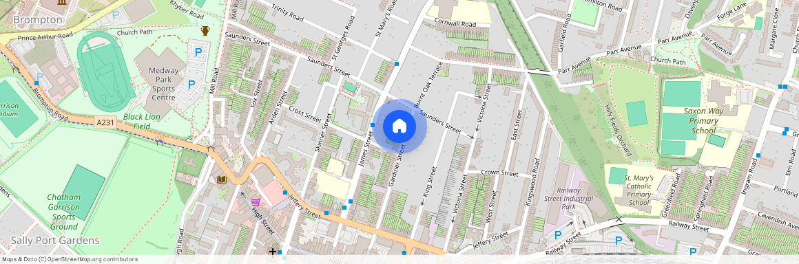 Gardiner Street, Gillingham, Kent, ME7