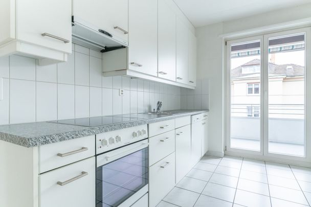 Charmante Stadtwohnung im ruhigen Neubad - Foto 1