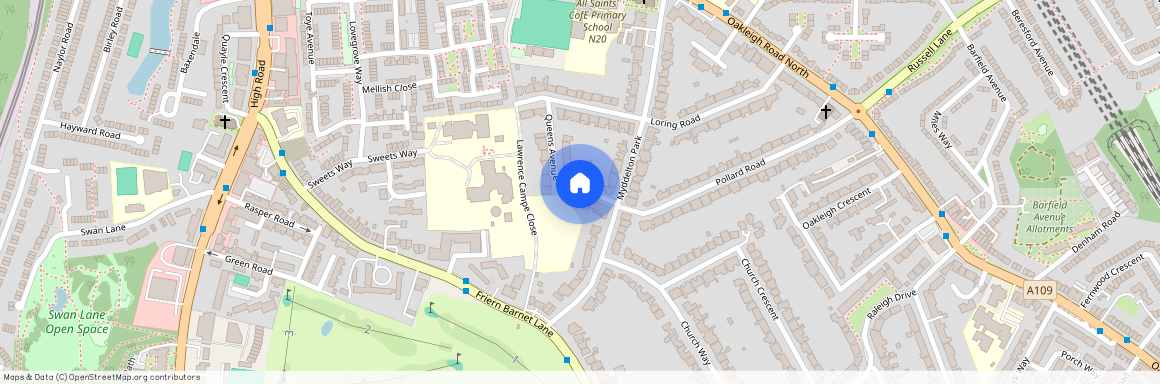 Queens Avenue, Whetstone, London, N20
