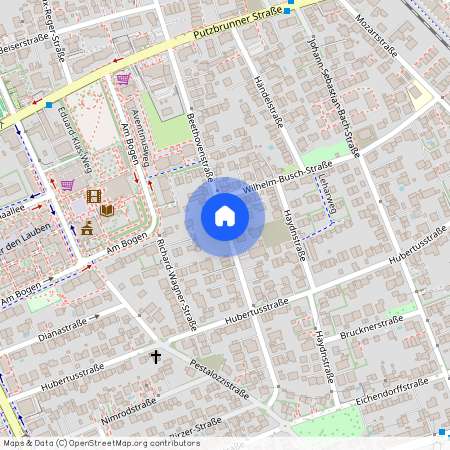 Beethovenstraße, 85521 Ottobrunn