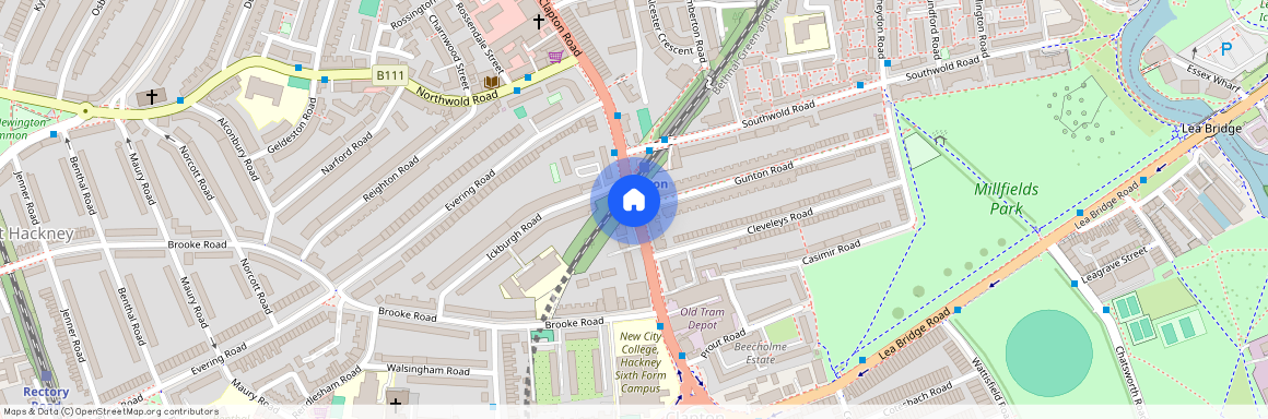 Gunton Road, Upper Clapton Road, London, E5