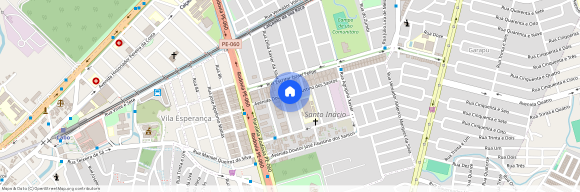 av. jose faustino dos santos, 188 - colegio pastor jose florencio ( roca) - Jardim Santo Inácio, Cabo de Santo Agostinho, Pernambuco, 54515447