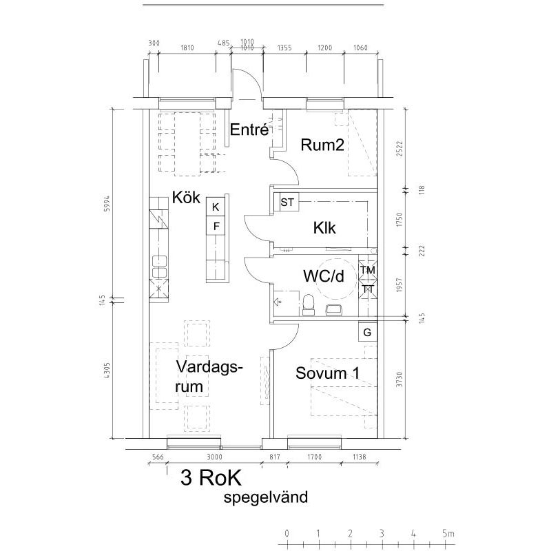 Lgh 115 - 3rok - 75m² - Photo 2