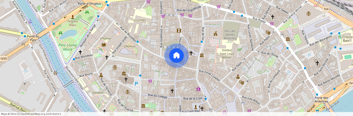 Rue des Carmes, 11, 3, 5000, Namur