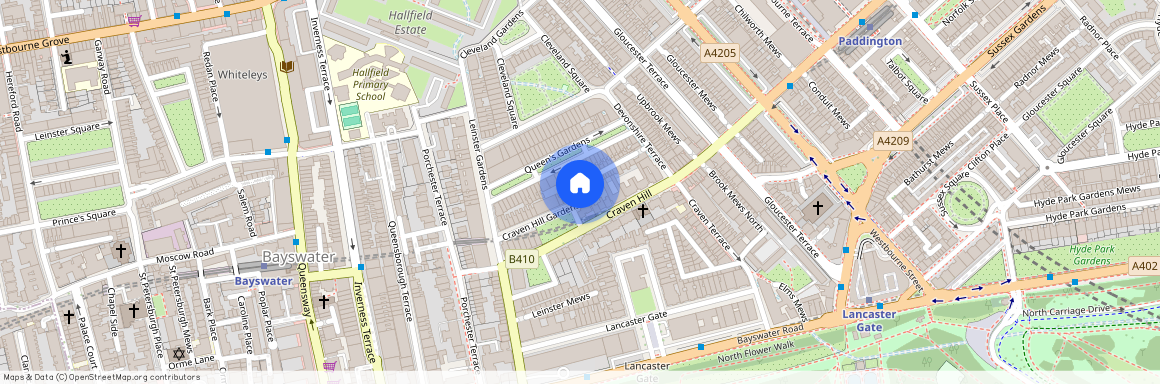 Craven Hill Gardens, Craven Hill Gardens