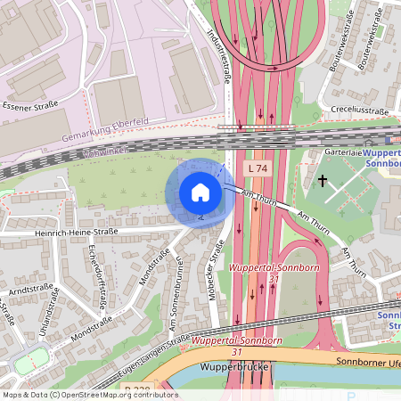 Am Thurn 4, 42327 Wuppertal - Deutschland - Nordrhein-Westfalen - Wuppertal - Vohwinkel