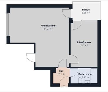 Zwei Zimmer Wohnung in guter Lage - Photo 5