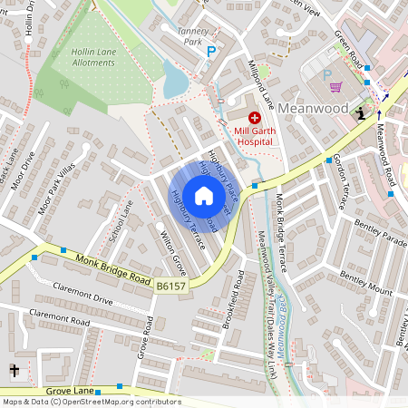 Highbury Road, Meanwood, Leeds, West Yorkshire