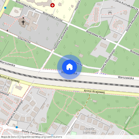 Otwock ul. Warszawska 49, Otwock, otwocki, mazowieckie