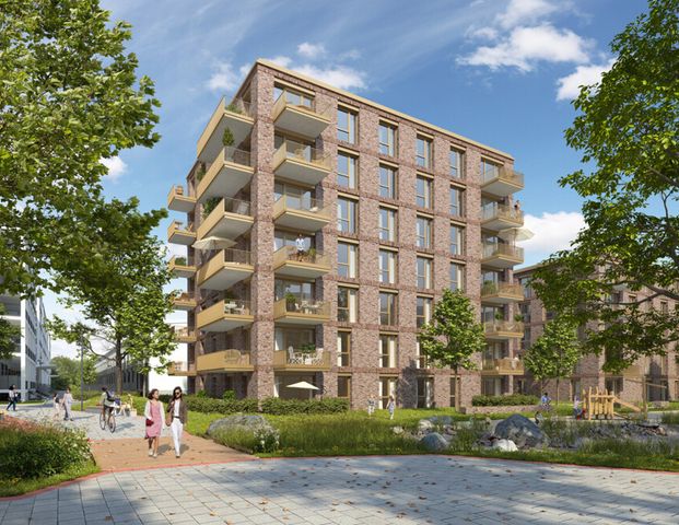 Moderne 4-Zimmer-Wohnung mit Blick auf den Quartierspark - Foto 1