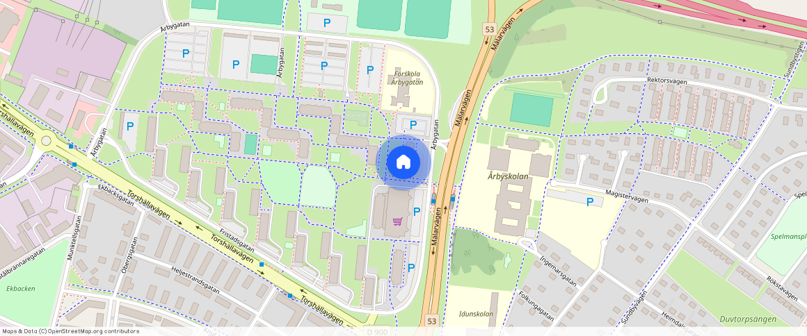 Gamla staden, Eskilstuna, Södermanland, Årbygatan 5 A