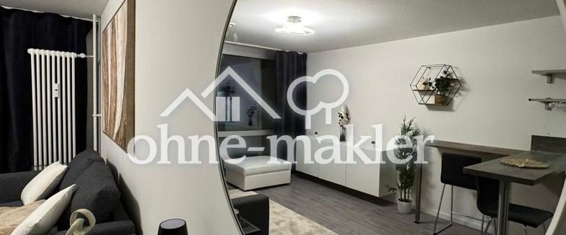 Erstbezug nach Sanierung - Helles, vollmöbliertes 1-Zimmer-Apartment mit Balkon - Photo 1