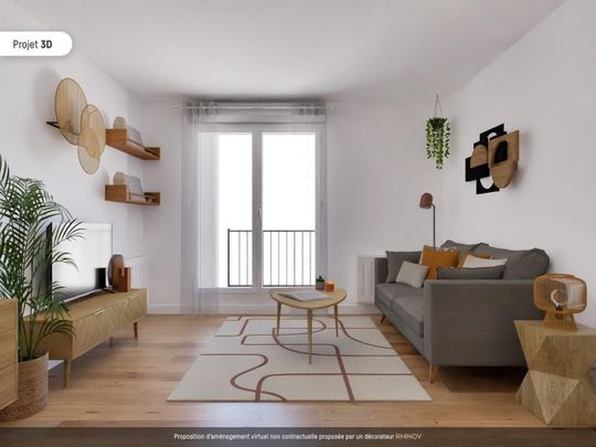 location Appartement T3 DE 65.8m² À BOBIGNY - Photo 1