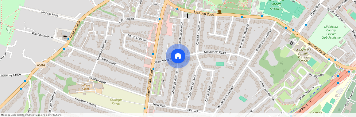 Stanhope Avenue, Finchley, London, N3