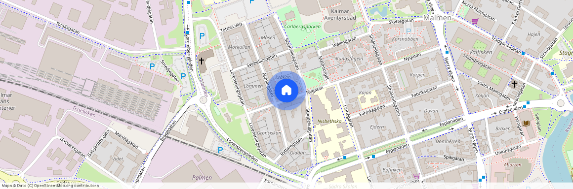 Malmen, Kalmar, Nygatan 17 B