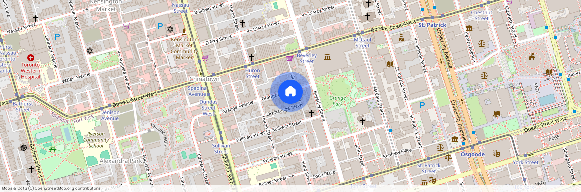 19 Grange Avenue Unit# A, Toronto