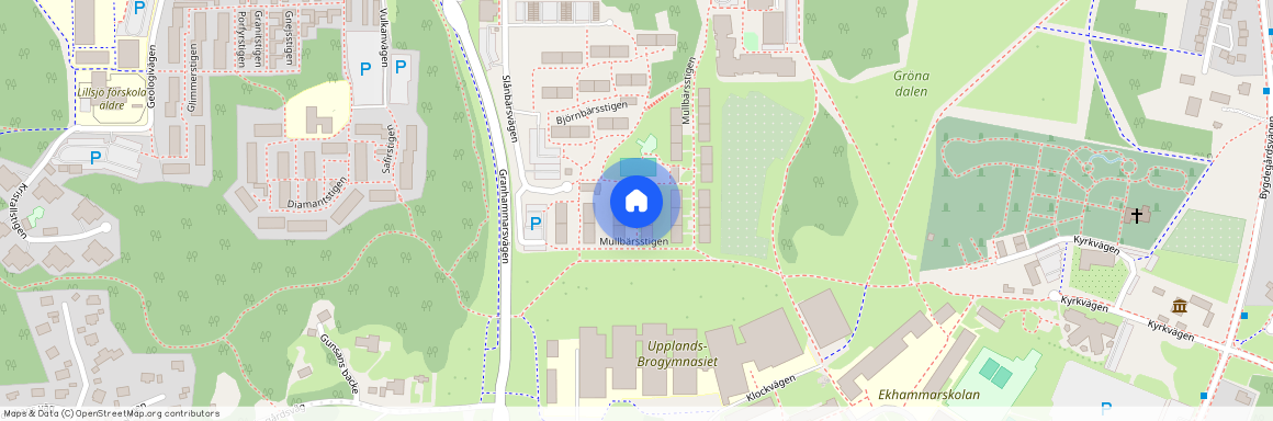 Mullbärsstigen, Kungsängen