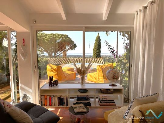Maison pour 4 personnes avec piscine privée et vue panoramique sur les îles et les collines à La Londe Les Mau - Photo 1