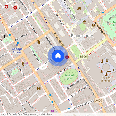 Store Street, Bloomsbury, WC1E