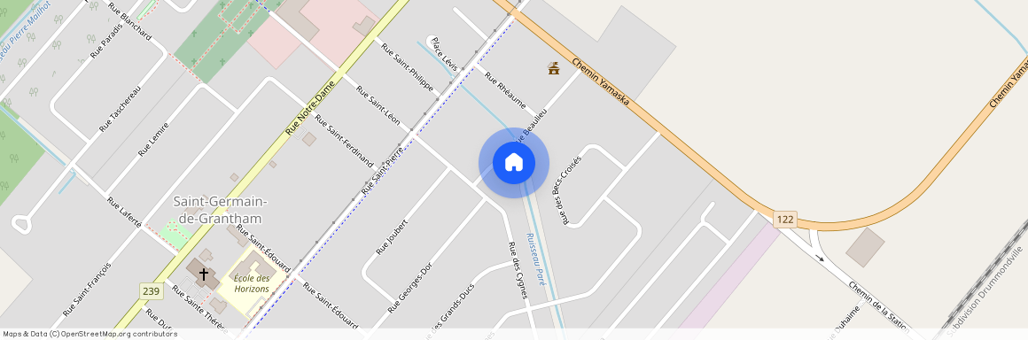 217 Rue Beaulieu, Saint-Germain-de-Grantham, Saint-Germain-de-Grantham, Centre-du-Québec, J0C 1K0