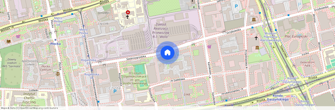 ul. Siedmiogrodzka, Czyste, Wola, Warszawa, mazowieckie