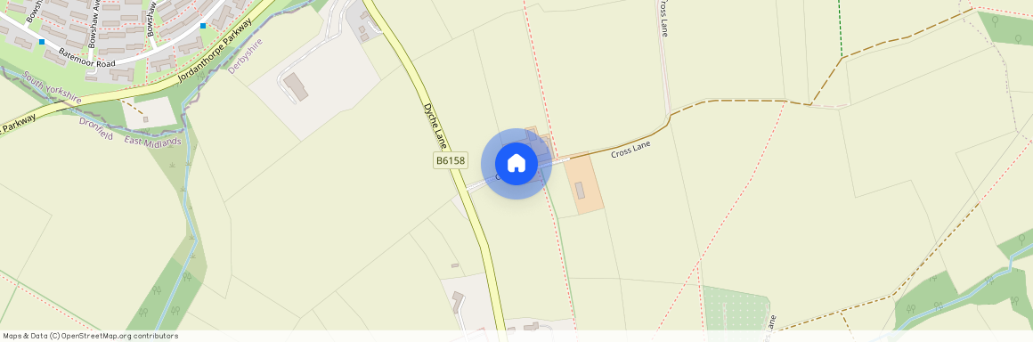 Aston End House Cross Lane, S18, Dronfield