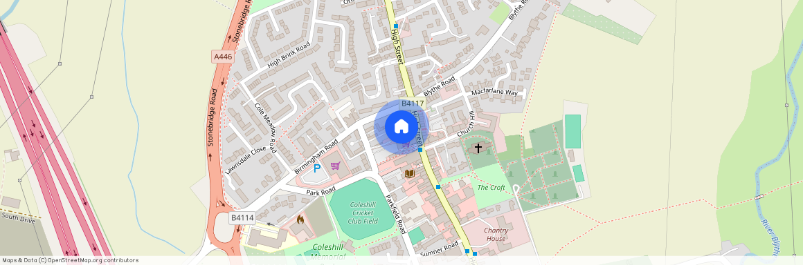 High Street, Coleshill. B46 3AH