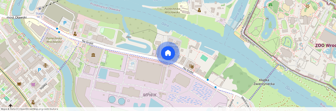 ul. Na Grobli, Przedmieście Oławskie, Krzyki, Wrocław, dolnośląskie