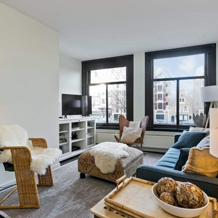 Appartement meublé de 2 chambres avec vue sur le canal, Korte Prinsengracht, Amsterdam - Foto 1