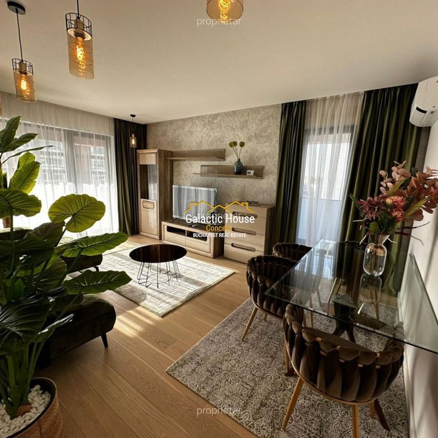 Apartament LUX 4 camere, Nusco City, Pipera, Aviatiei de inchiriat Aviatiei, Bucuresti - Fotografie 1