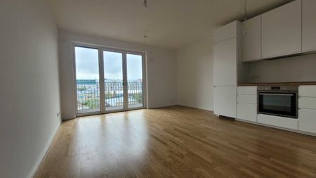 Moderne 2-Zimmer-Neubau-Wohnung mit Einbauküche und Balkon in top Lage! - Foto 5