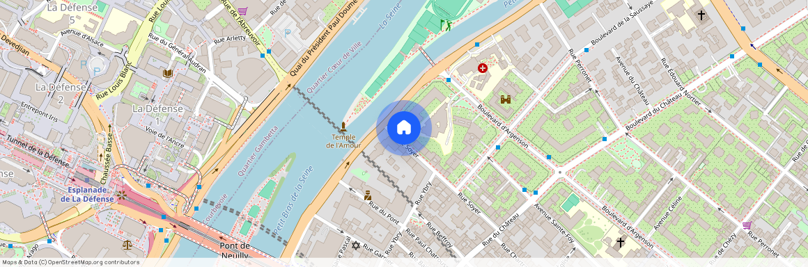 Appartement à louer rue Soyer, Neuilly-sur-Seine 92