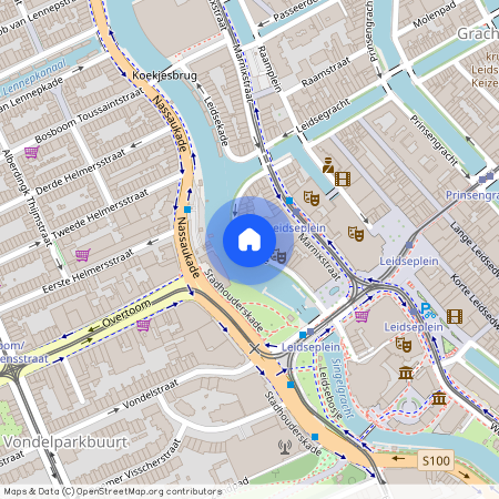 De Weteringschans, 1017 PM, Leidsekade, Amsterdam