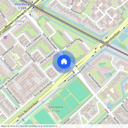 Voorburg Midden noord, 2273 AP, Sint Martinuslaan, Voorburg