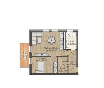 Erstbezug mit Aufzug und EBK in Tessin! - Photo 6