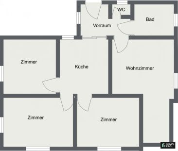 Schöne 4-Zimmer Wohnung in Leoben direkt bei der Uni zu vermieten - Photo 1