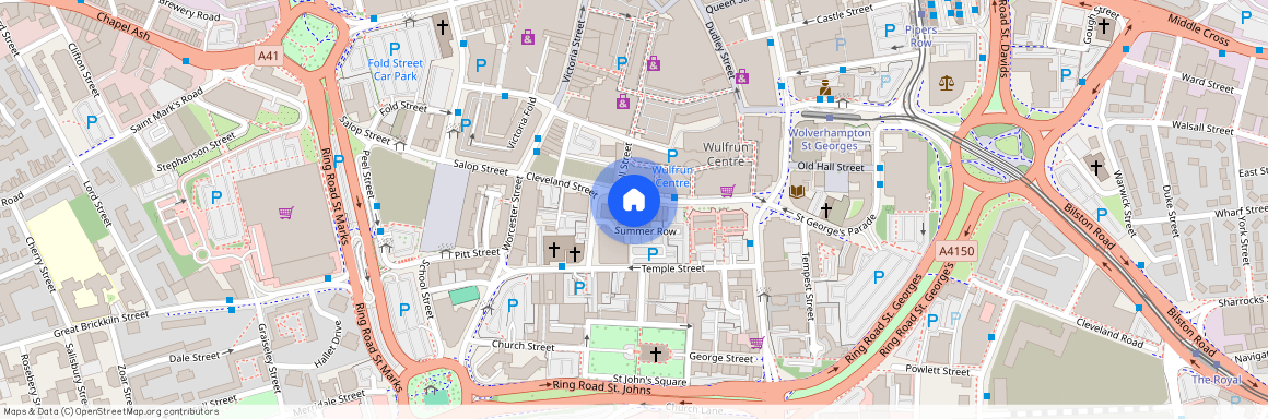 Burdett House Summer Row Wolverhampton WV1 3HT