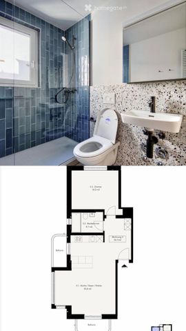 Nachmieter gesucht: Altbau 2.5-Zimmer-Wohnung in Zürich Enge, ab 1. Dezember - Foto 3