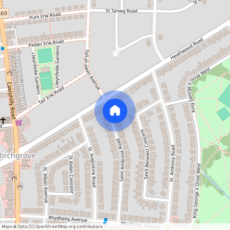 St Ambrose Road, Cardiff, CF14