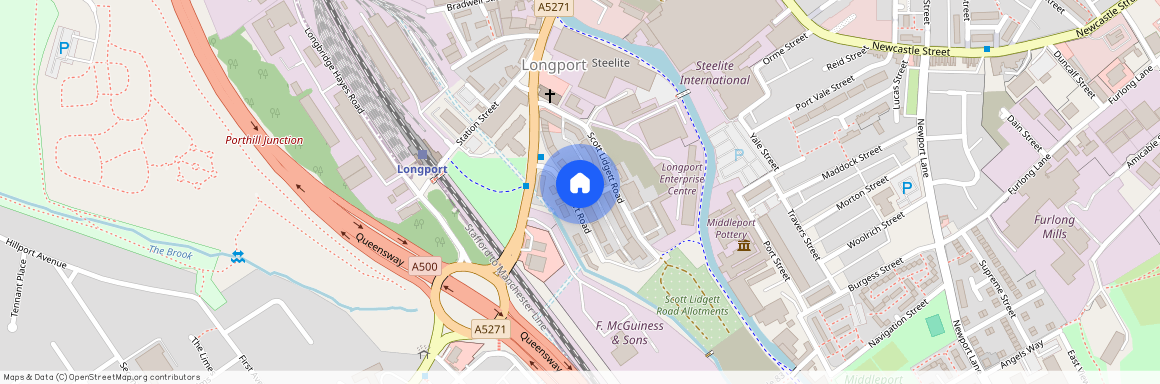 Longport Road, Stoke-On-Trent, ST6