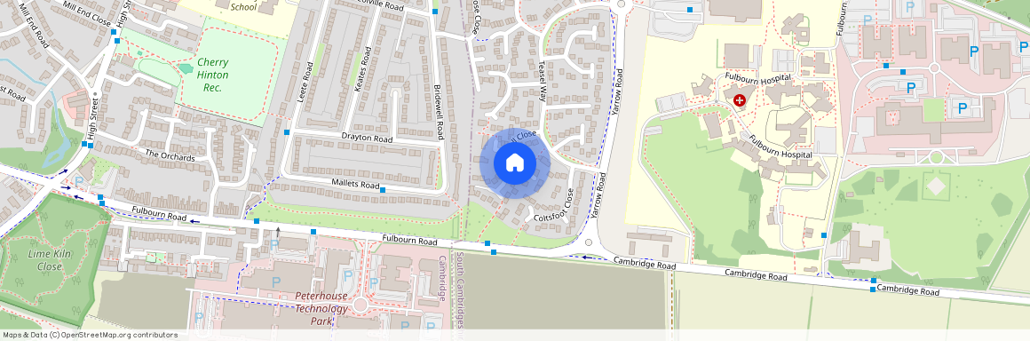 Harebell Close, Cambridge, Cambridgeshire, CB1