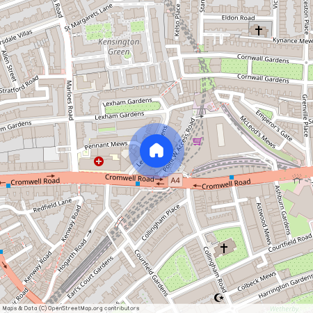 4-10 Lexham Gardens, Imperial Court, W8 5JH, London