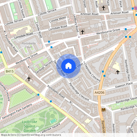 36-38 Chepstow Villas, Thornbury Court, W11 2RE, London