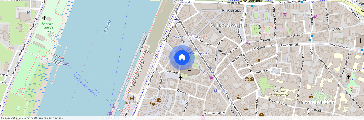 Sint-Paulusplaats, 19, 2000, Antwerpen