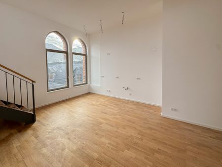 Erstbezug-Hochwertige drei Zimmerwohnung mit Dachterrasse im historischen Kloster Marienborn! - Photo 2